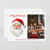 サンタスナップショット シーズンポストカード (正面/裏面)