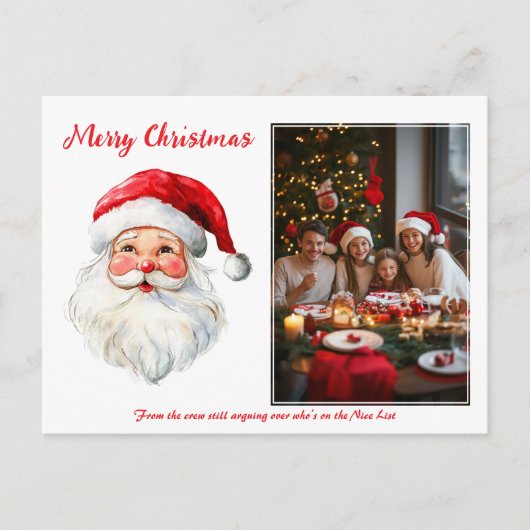 サンタスナップショット シーズンポストカード (正面)