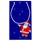 サンタスノー抱き枕 スモールペーパーバッグ (裏面)