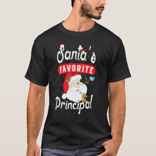 サンタスプお気に入りのリンチェンドサンタH Tシャツ (正面)