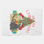 サンタスヘルパー キッチンタオル (横)