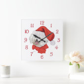 サンタスヘルパー スクエア壁時計 (ホーム)