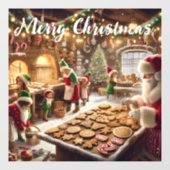 サンタスベイクショップ ウィンドウサイン (シート)