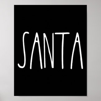 サンタスホお気に入りのサンタカップル男性へズクリスマ ポスター