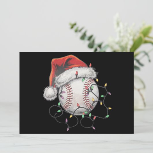 サンタスポーツクリスマス野球プレーヤー シーズンカード (スタンド正面)