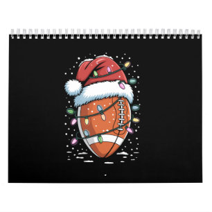 サンタスポーツ クリスマス アメリカンフットボール選手 カレンダー
