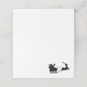 サンタスライアンドトナカイ プレイスカード (外部開封)