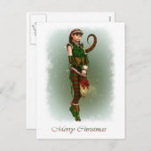 サンタスリトルヘルパエイミー シーズンポストカード (正面/裏面)