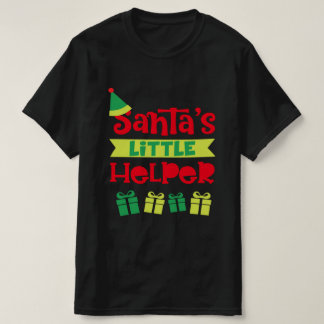 サンタスリトルヘルパークリスマスギフトアイディア Tシャツ