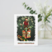 サンタスリトルヘルパーケイティ シーズンポストカード (スタンド正面)