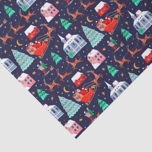 サンタスリートインディアクリスマスノルディックビレッジ 薄葉紙 (詳細)