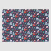 サンタスリートインディアクリスマスノルディックビレッジ 薄葉紙 (正面)