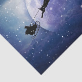 サンタスリー |ファンタジー銀河系クリスマスナイトスカイ 薄葉紙 (詳細)