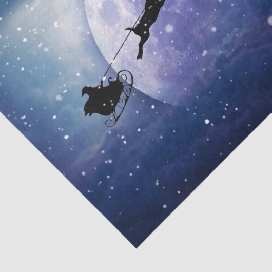 サンタスリー |ファンタジー銀河系クリスマスナイトスカイ 薄葉紙 (詳細)