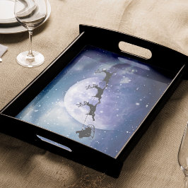 サンタスリー |ファンタジー銀河系クリスマスナイトスカイ 薄葉紙