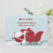 サンタスレイツリーズウィンターシーンホリデーパーティインヴィ 招待状 (スタンド正面)