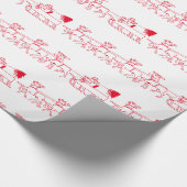 サンタスレイラッピング紙 ラッピングペーパー (角)