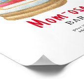 サンタスレッド – mom-osaバー ポスター (角)