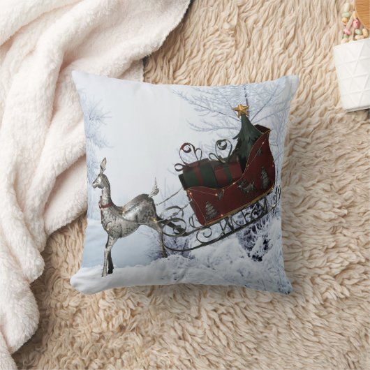 サンタスレー クッション (ブランケット)