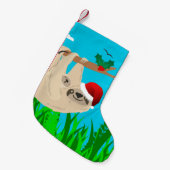 サンタスロスクリスマスクリスマスストッキング スモールクリスマスストッキング (正面 (吊り時))