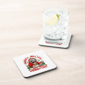 サンタスロースのコーヒー飲み コースター (右側)