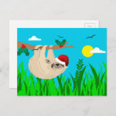 サンタスロース シーズンポストカード (正面/裏面)