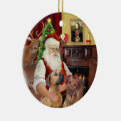 サンタスローデシアンのリッジバック(2) セラミックオーナメント (右)