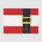 サンタスーツのクリスマスの切り離し 薄葉紙 (正面)