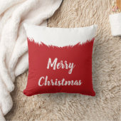 サンタスーツのクリスマスピロー クッション (ブランケット)