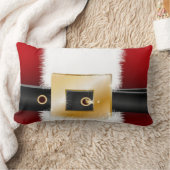 サンタスーツクリスマスホリデープライド装飾品 ランバークッション (ブランケット)
