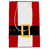 サンタスーツクリスマス中GB ミディアムペーパーバッグ (正面)