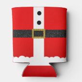 サンタスーツグリッターベルトクリスマスホリデーズフェスティバル 缶クーラー (裏面)