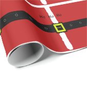 サンタスーツ ラッピングペーパー (ロールコーナー)