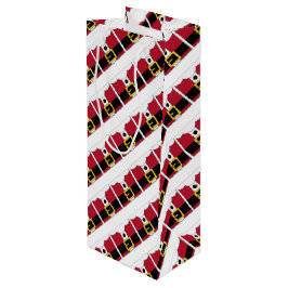 サンタスーツ ワインギフトバッグ