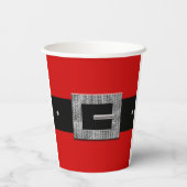 サンタスーツ 紙コップ (裏面)