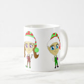 サンタス小人 コーヒーマグカップ (正面右)
