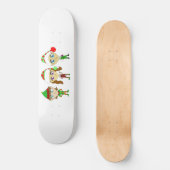 サンタス小人 スケートボード (正面)