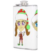 サンタス小人 フラスク (左)