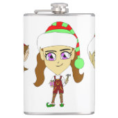 サンタス小人 フラスク (正面)
