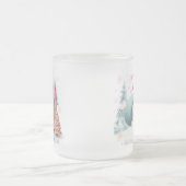 サンタス来のクリスマス フロストグラスマグカップ (中央)