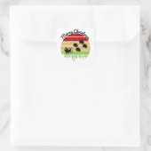 サンタス・スリーがターキーで引っ張る スクエアシール (バッグ)