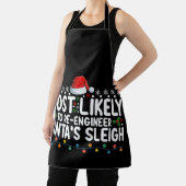 サンタス・スリー・クリスマスのエンジニアを再任する可能性が最も高い エプロン (インサイチュ)