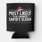 サンタス・スリー・クリスマスのエンジニアを再任する可能性が最も高い 缶クーラー (正面)