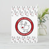 サンタス・ワークショップからの特別配パーソナライズされた達 シーズンカード (スタンド正面)