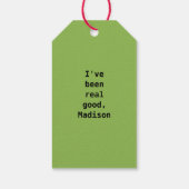 サンタズおもしろい魔法鍵 子供へ ギフトタグ (裏面)