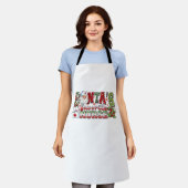 サンタズお気に入りのナースメリーナースナースChristm エプロン (着用した状態)