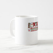 サンタズお気に入りのナースメリーナースナースChristm コーヒーマグカップ (正面左)
