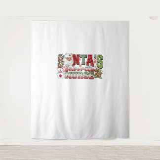サンタズお気に入りのナースメリーナースナースChristm タペストリー