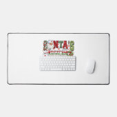 サンタズお気に入りのナースメリーナースナースChristm デスクマット (キーボード&マウス)