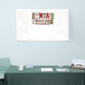 サンタズお気に入りのナースメリーナースナースChristm 横断幕 (トレードショー)